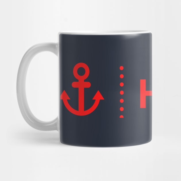 Like an anchor, hodl. by CryptoStitch